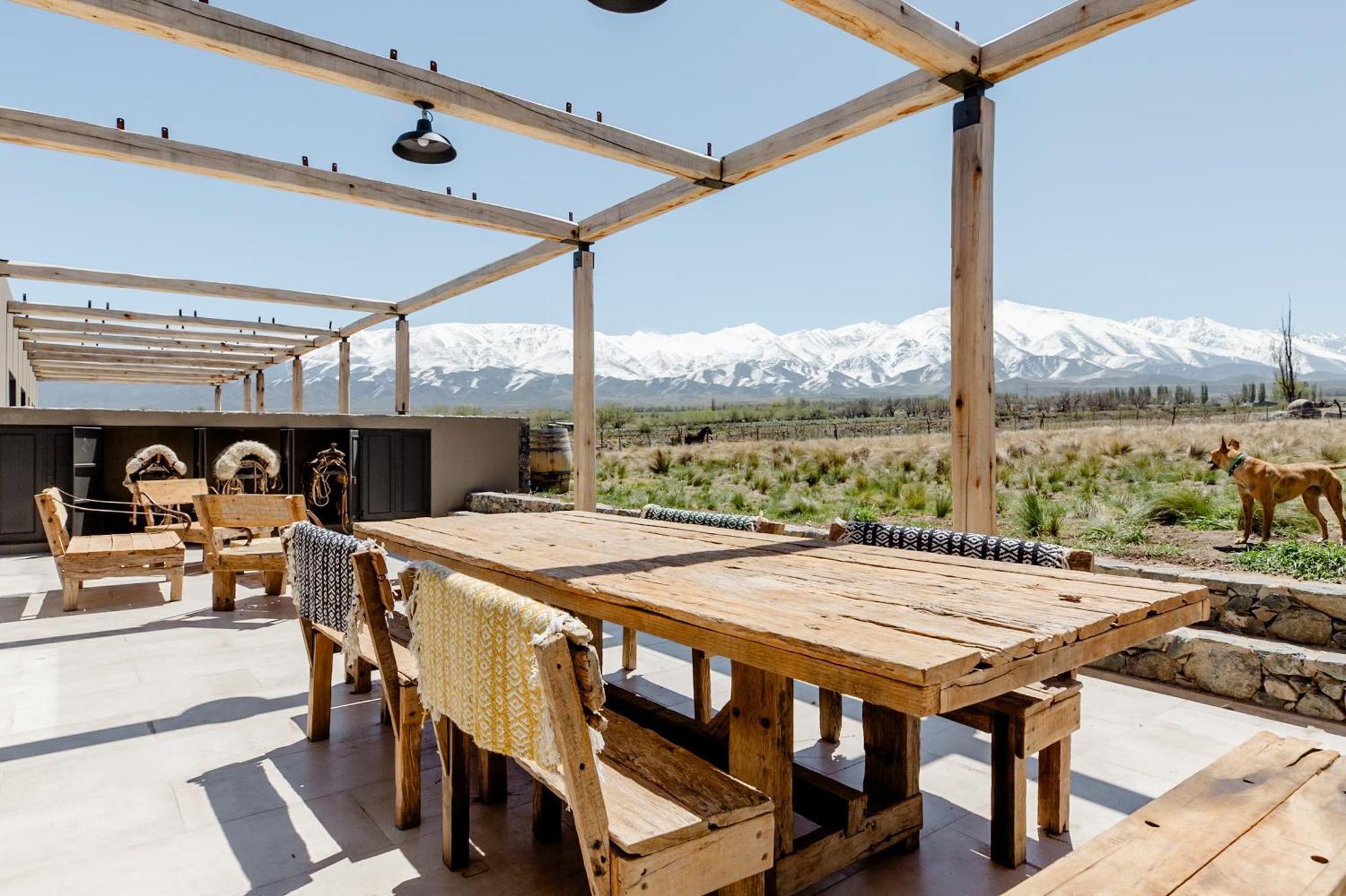 Rancho Adobe Eco Hotel Tupungato Eksteriør bilde