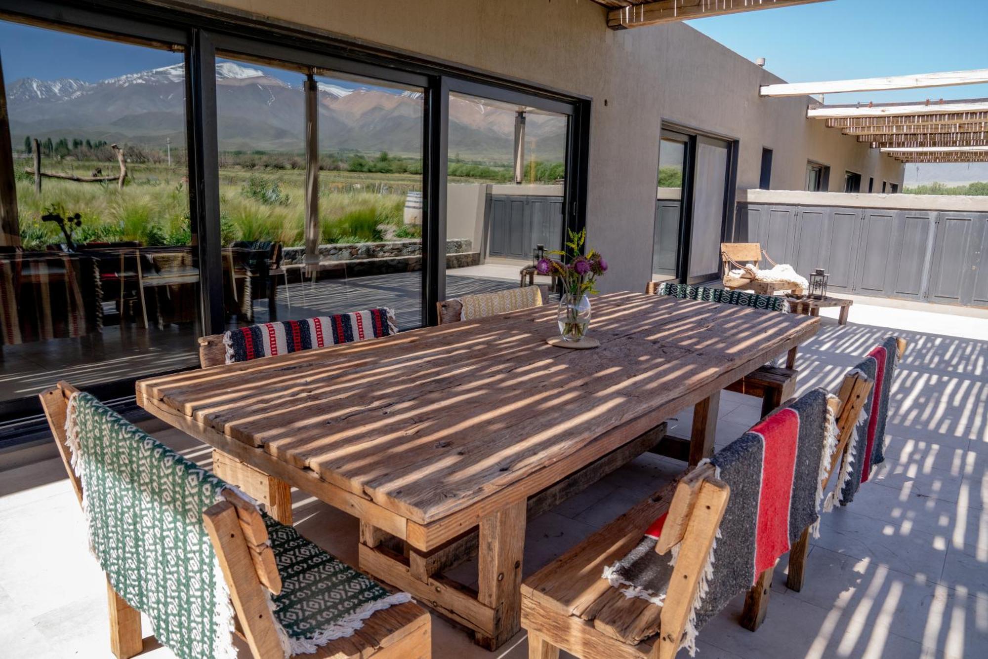 Rancho Adobe Eco Hotel Tupungato Eksteriør bilde